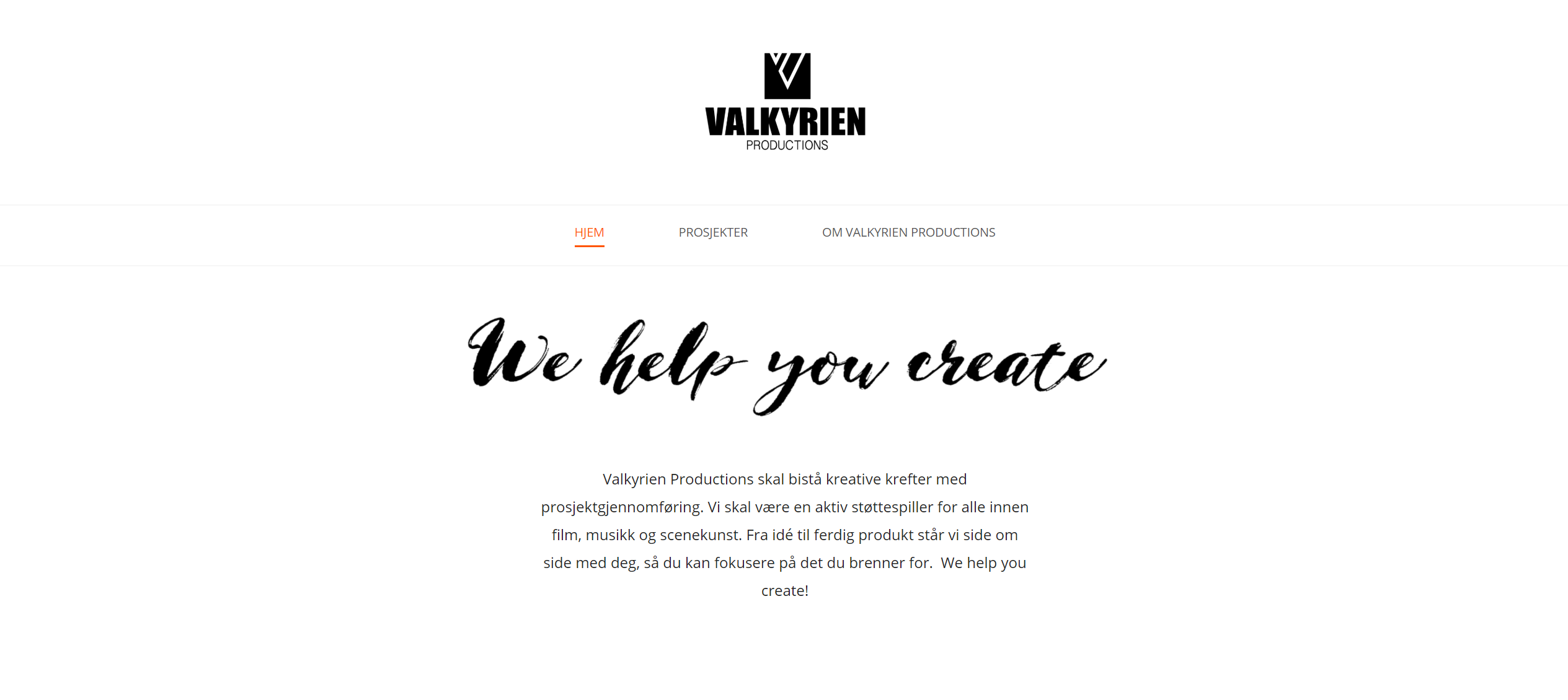 Read more about the article Valkyrien Productions Website
